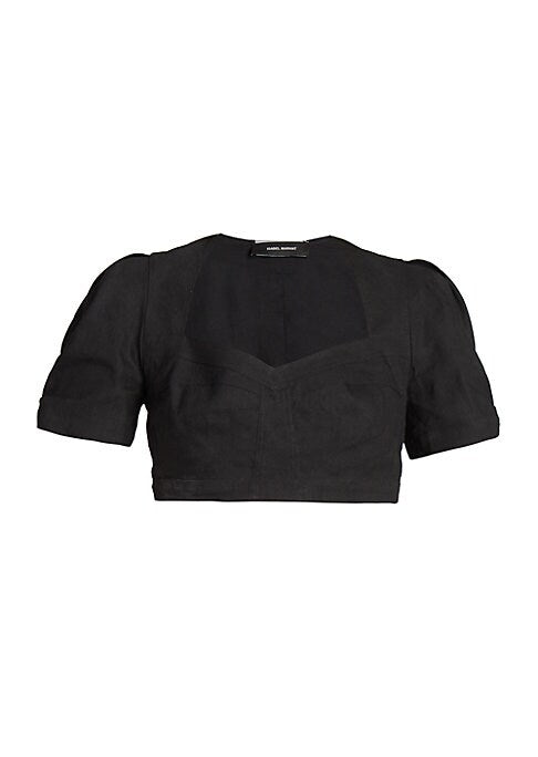 Cropped Sweetheart Top