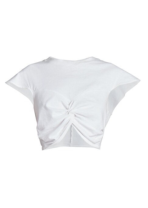 Twisted Cap Sleeve Top