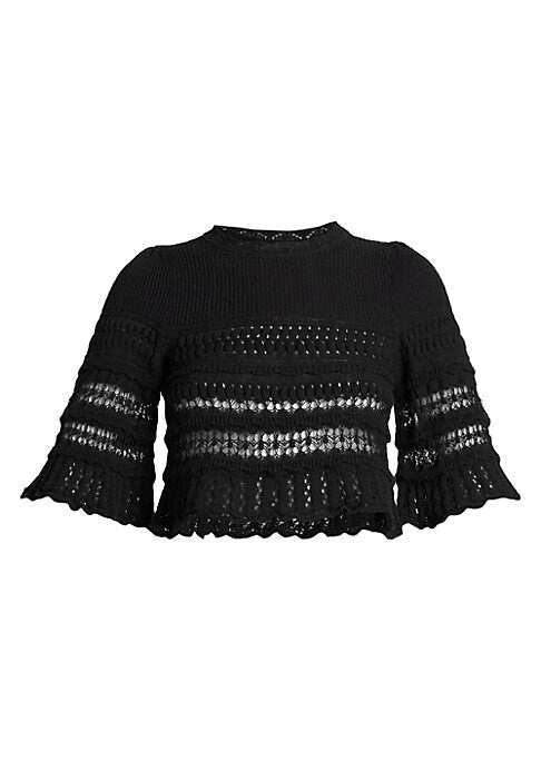 Chic Crochet Crop Top