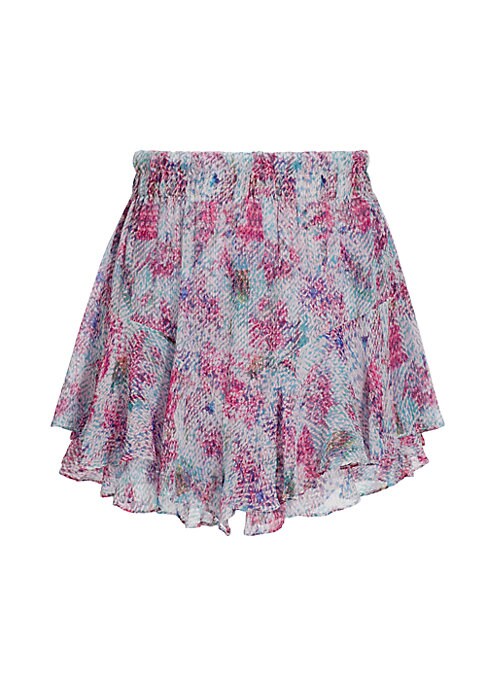 Silk Ruffle Skort