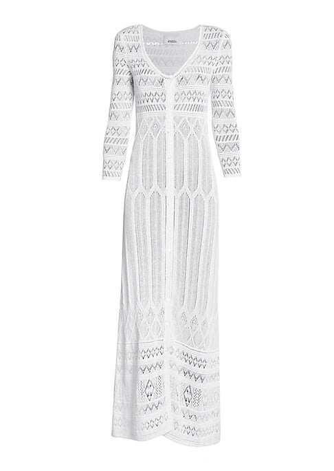 Elegant Knit V-Neck Dress
