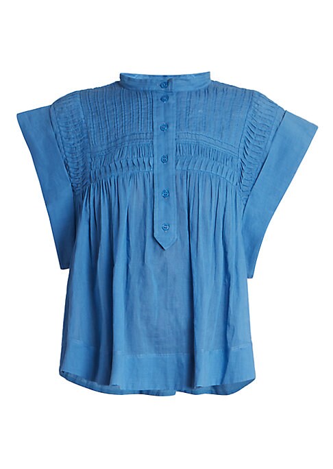 Chic Voile Yoke Top