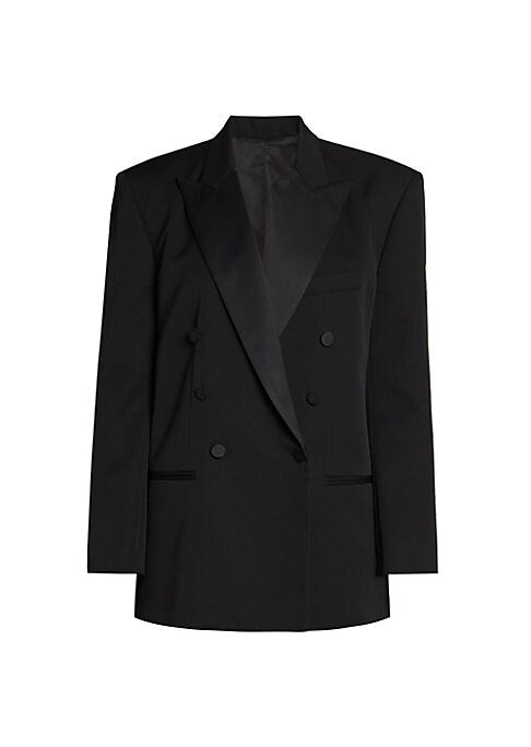 Elegant Satin Blazer