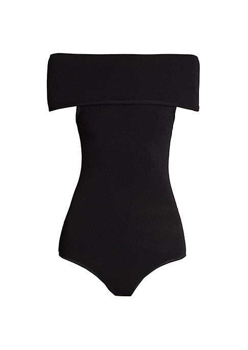 Sporty Rib Knit Bodysuit