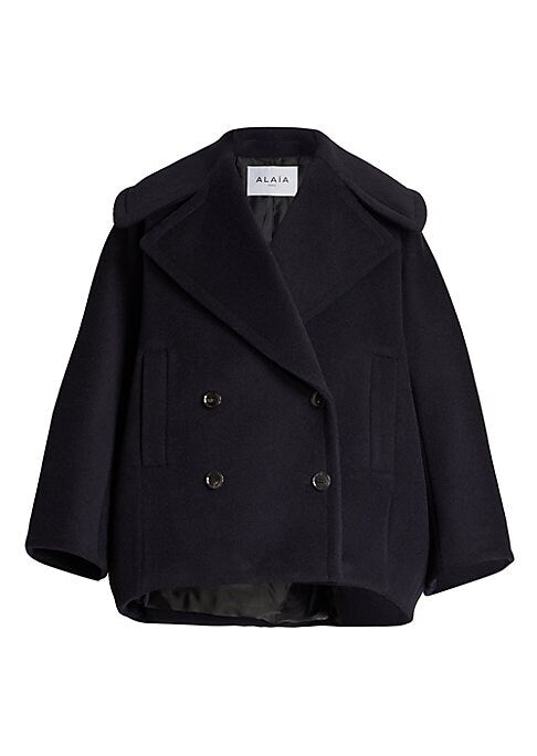 Chic Oversized Wool Coat