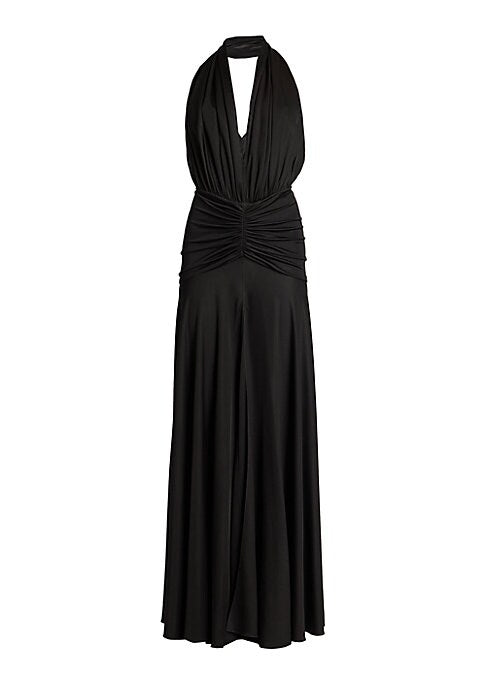 Vivid V-Neck Gown