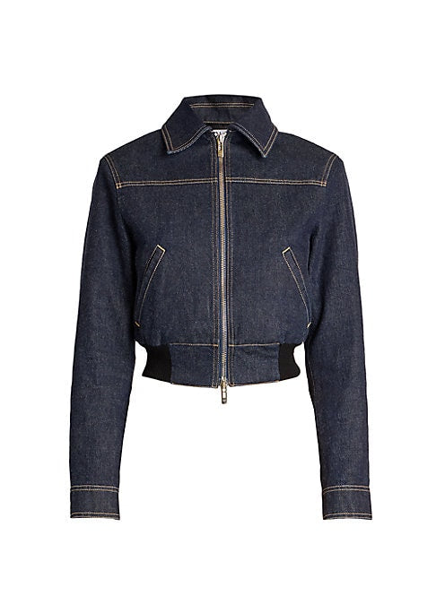 Chic Cropped Denim Jacket