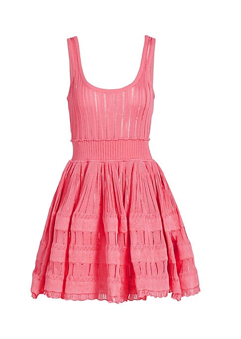 Ruffled Lace Minidress