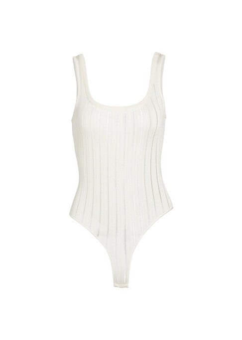Chic Ribbed Bodysuit
