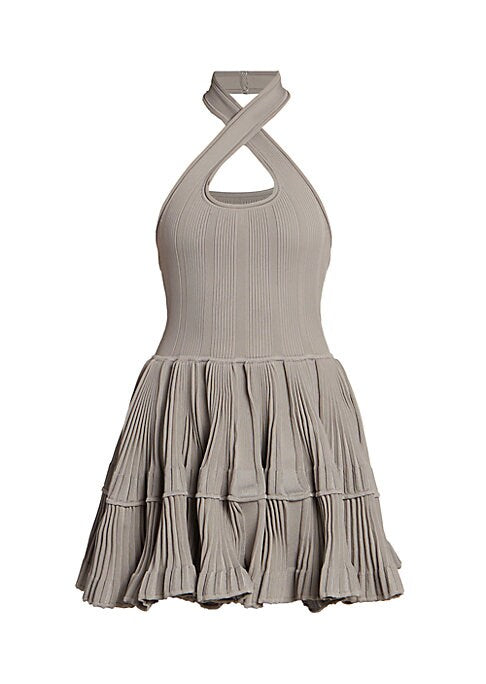 Chic Ribbed Minidress