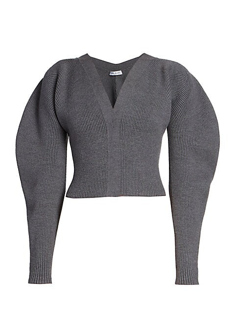 Chic Bishop Sleeve Cardigan