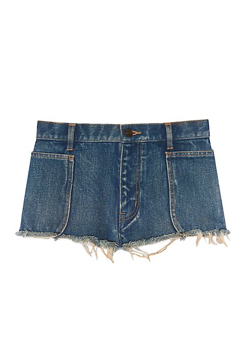 Indigo Edge Denim Shorts