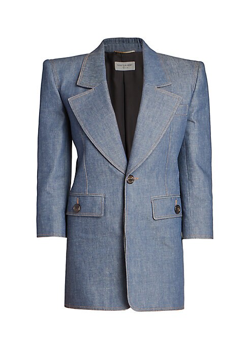 Chic Denim Button Dress