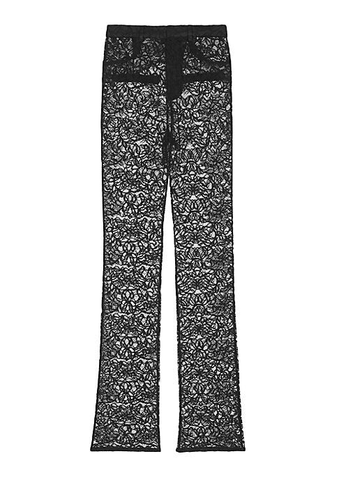 Floral Lace Trousers