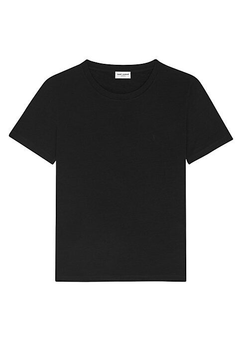 Embroidered Slim Tee