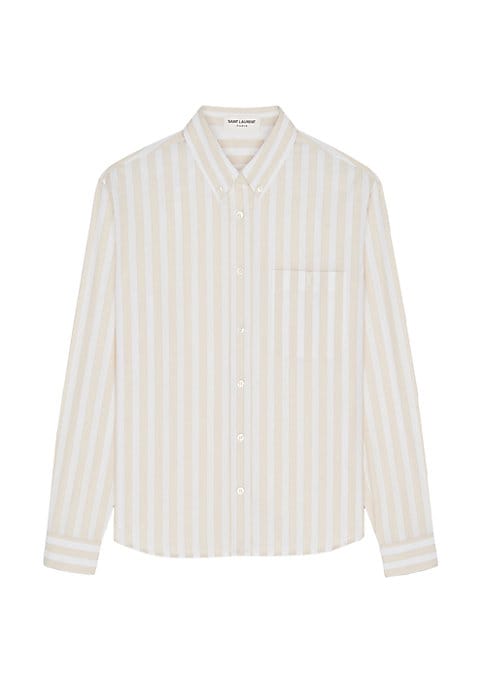 Striped Cotton Classic Shirt