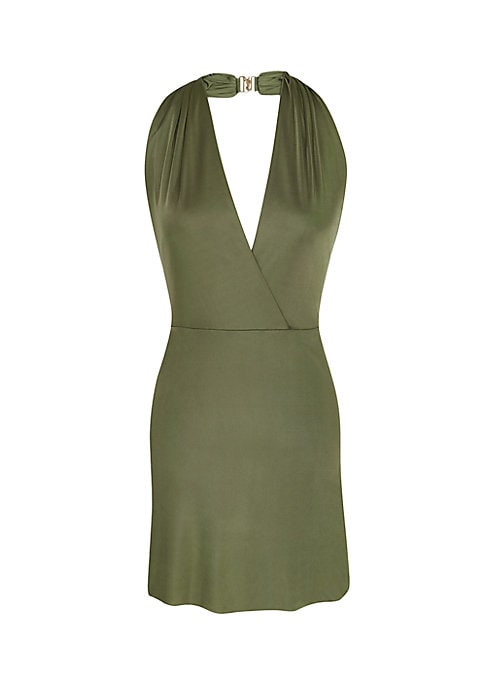 Chic V-Neck Mini Dress