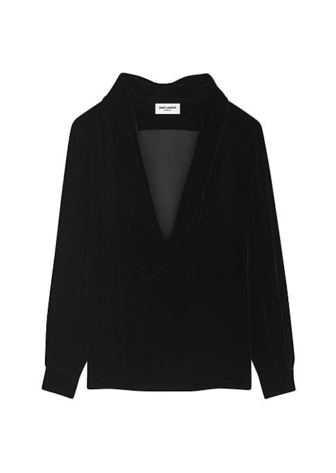 Velvet Elegance Blouse