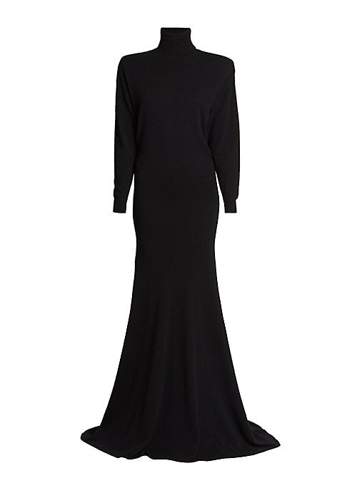 Cozy Cashmere Turtleneck Dress