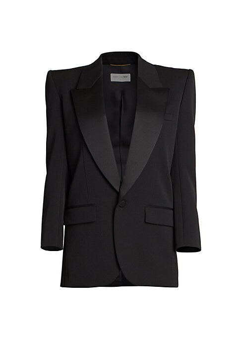 Elegant Peaked Tux Jacket