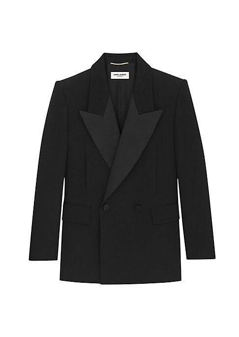 Satin Peak Tuxedo Jacket