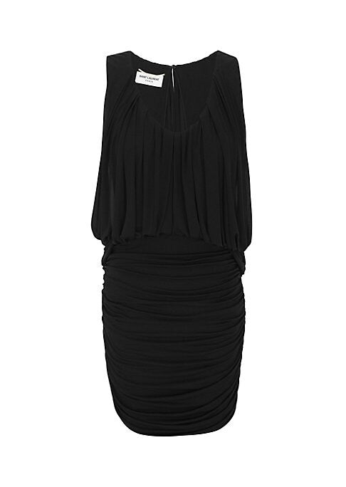 Gathered Mini Dress