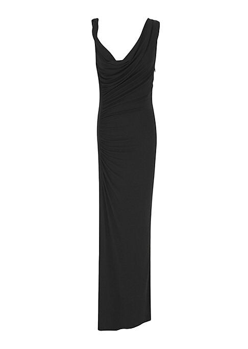Draped Asymmetrical Dress