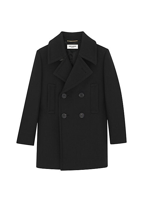 Wooly Navy Peacoat Delight