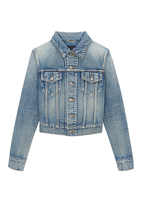 Denim Fitted Jacket