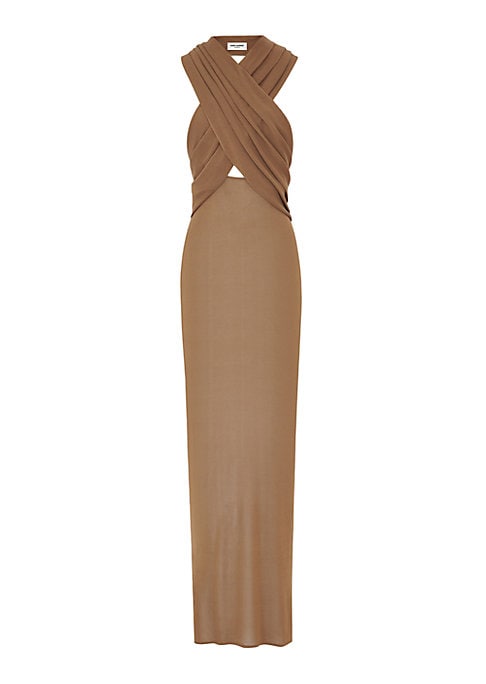 Chic Cut-Out Knit Dress
