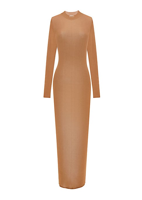 Chic High-Neck Gown