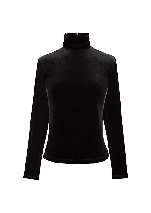 Chic Velvet Turtleneck
