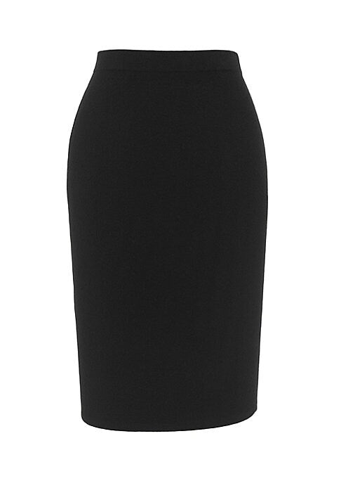 Chic Wool Pencil Skirt