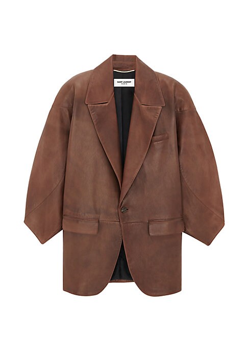 Luxe Lambskin Statement Jacket