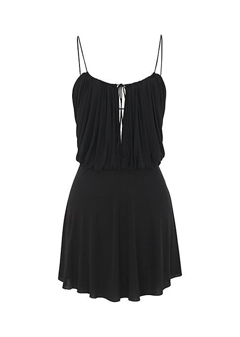 Cowl Back Jersey Mini