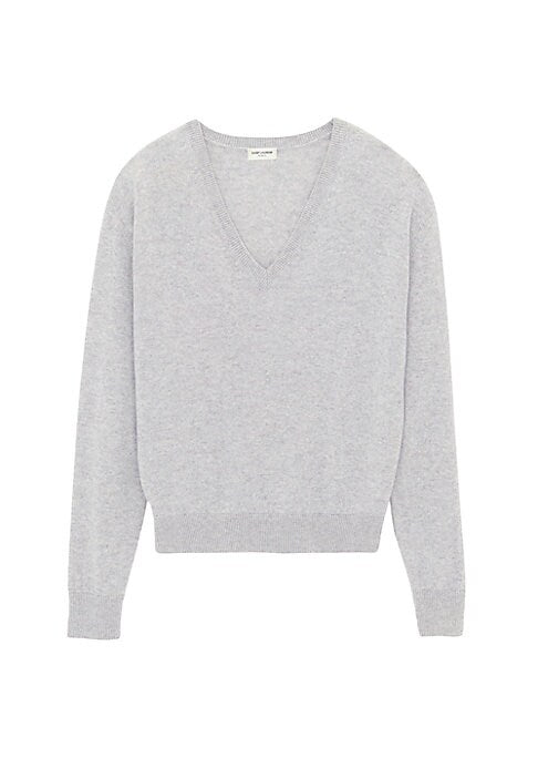 Cashmere Luxe V-Sweater