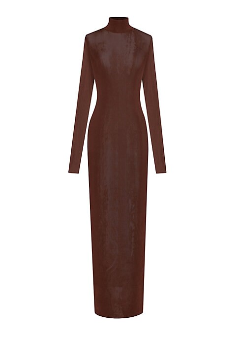 Chic High Neck Dress