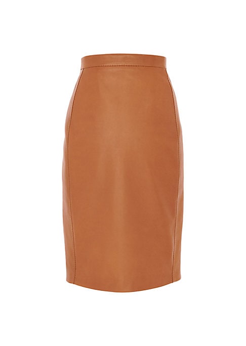 Luxe Leather Pencil Skirt