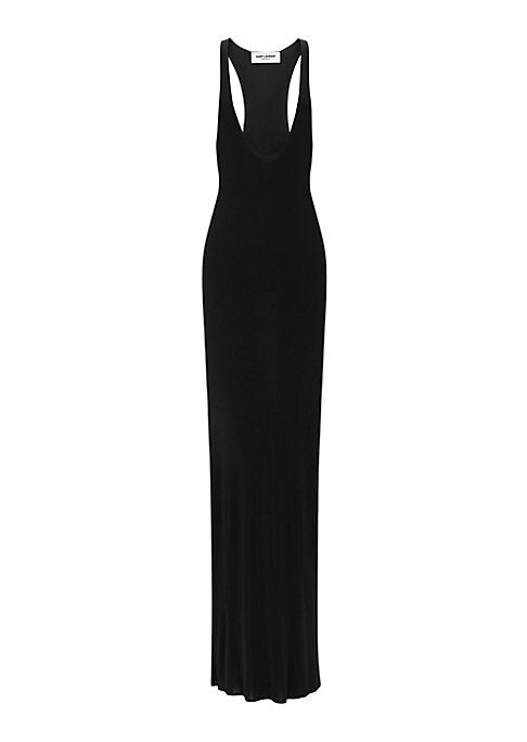 Sleek Jersey Maxi Dress