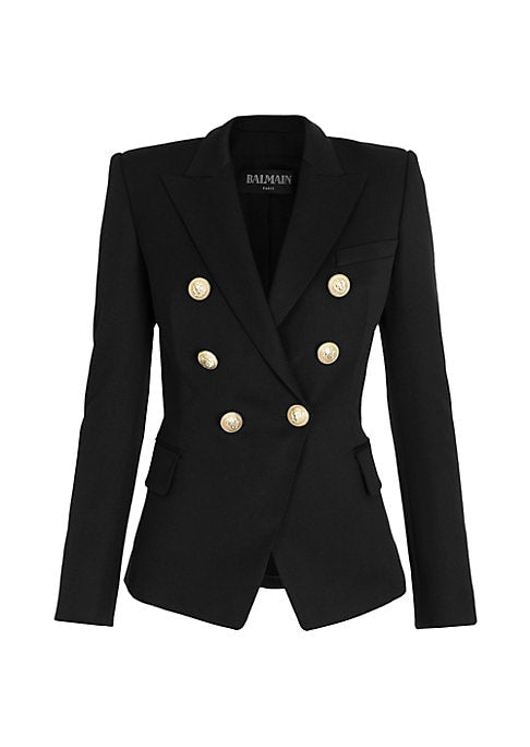 Military Chic Wool Jacket