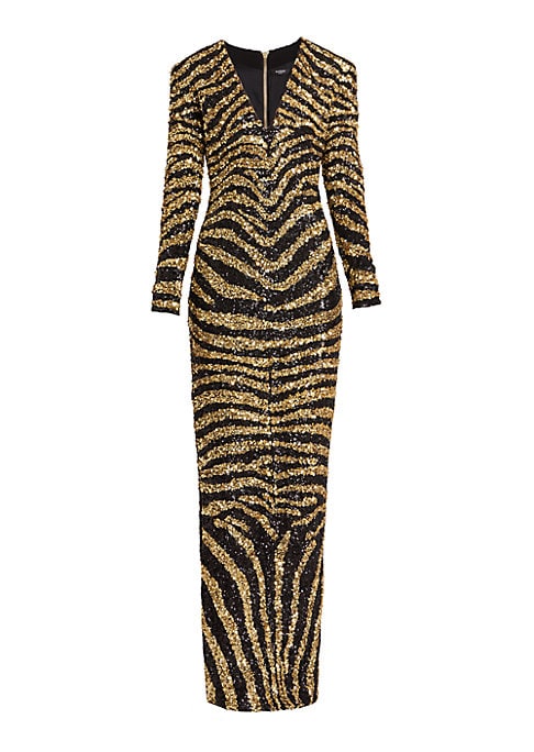 Zebra Luxe Dress