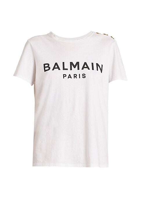 Gold Button Tee