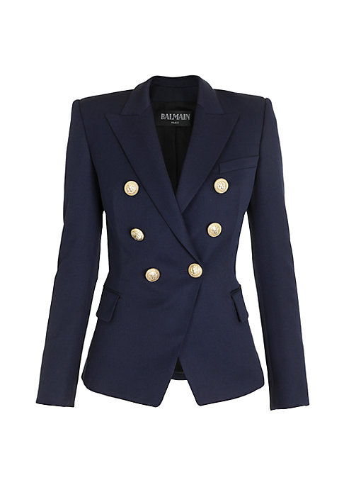 Gilded Wool Blazer