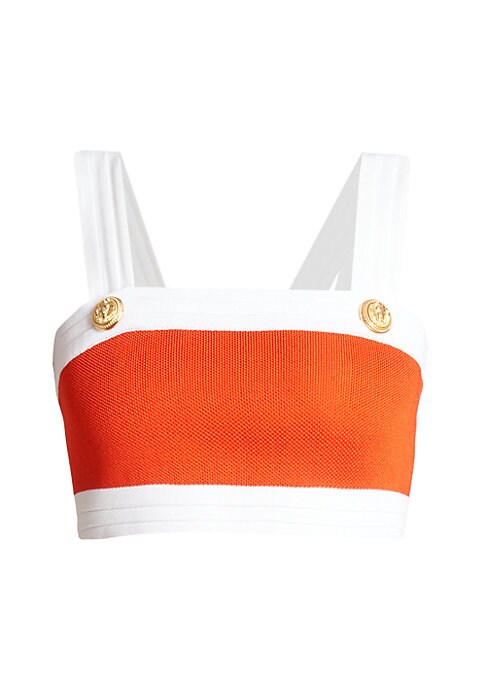 Bold Bandeau Crop Top