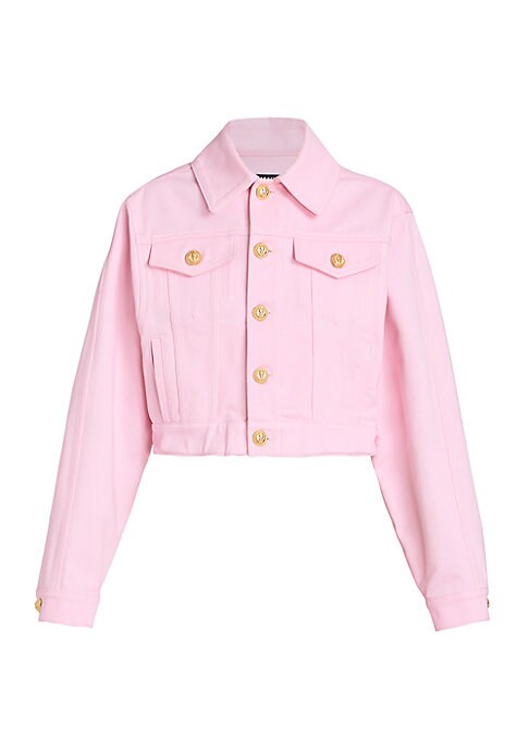 Chic Cropped Denim Jacket
