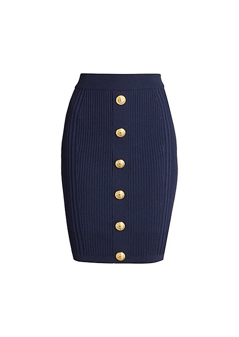 Chic Luxe Rib Knit Skirt