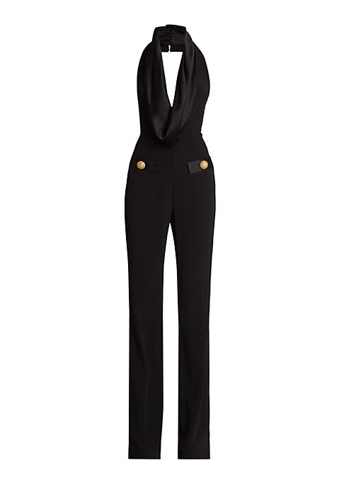 Draped Elegance Jumpsuit