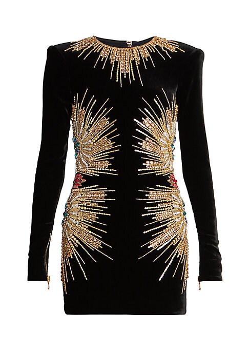 Glamorous Velvet Shimmer Dress