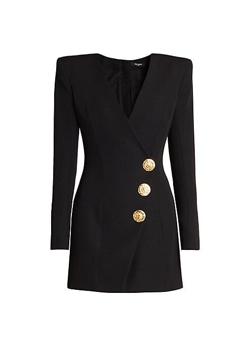 Tailored Lux Wool Dress