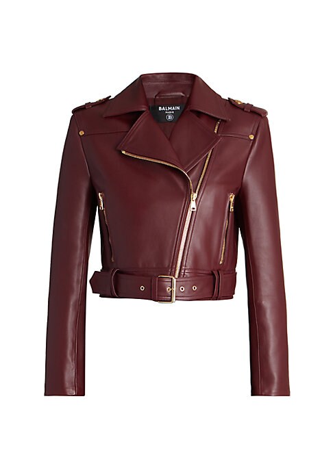 Chic Asymmetric Leather Jacket